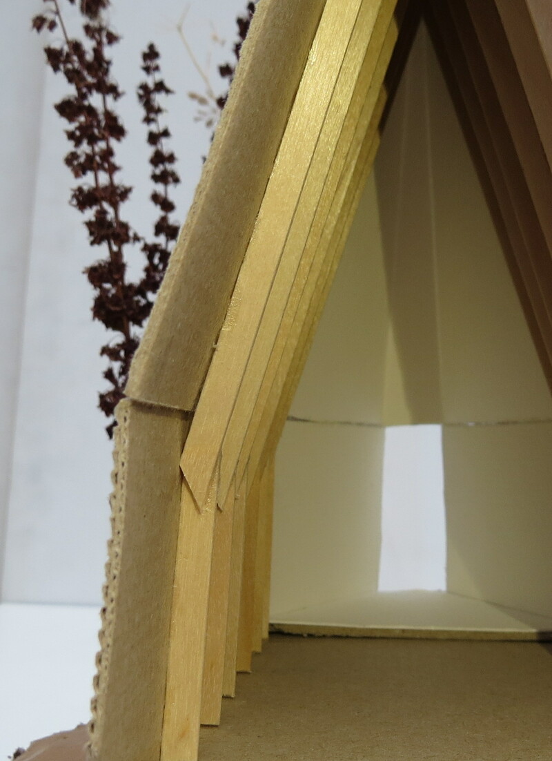 Photo de l'intérieur de la maquette