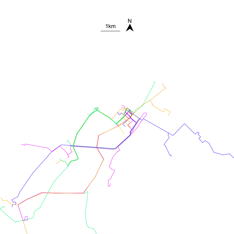 Carte selon la génération